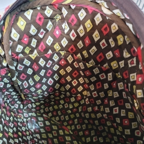 VERA BRADLEY PUCCINI TALL ZIP PAISLEY TOTE - Picture 11 of 13